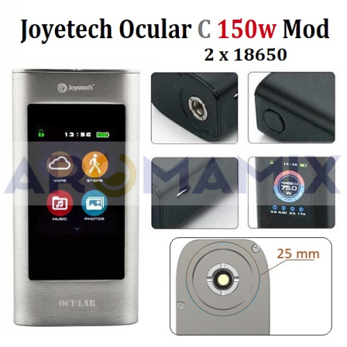 Joyetech Ocular C 150w TC Mod купить в Москве, Vape, Вейп, Электронные сигареты, Жидкости фото 2
