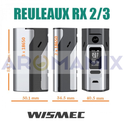 Wismec RX 2/3 купить в Москве, Vape, Вейп, Электронные сигареты, Жидкости фото 2