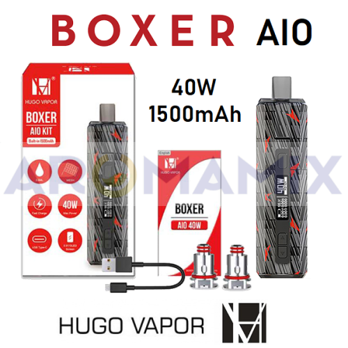 Hugo Vapor Boxer AIO 40W Pod Kit купить в Москве, Vape, Вейп, Электронные сигареты, Жидкости