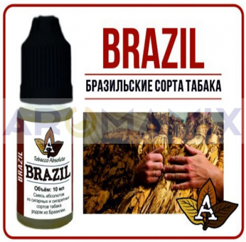 Ароматизатор Tobacco Absolute - Brazil купить в Москве, Vape, Вейп, Электронные сигареты, Жидкости