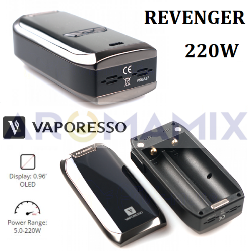 Vaporesso Revenger 220W (оригинал) купить в Москве, Vape, Вейп, Электронные сигареты, Жидкости фото 3