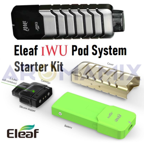 Eleaf iWu Pod System Starter Kit 700mAh купить в Москве, Vape, Вейп, Электронные сигареты, Жидкости фото 5