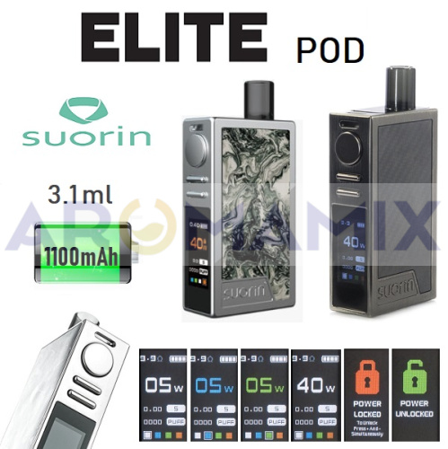 Suorin Elite Pod Kit купить в Москве, Vape, Вейп, Электронные сигареты, Жидкости
