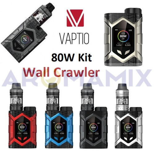 Vaptio Wall Crawler Kit 80w купить в Москве, Vape, Вейп, Электронные сигареты, Жидкости фото 3