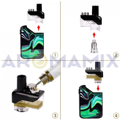 Sense Orbit TF Pod Kit 1100mAh купить в Москве, Vape, Вейп, Электронные сигареты, Жидкости фото 5