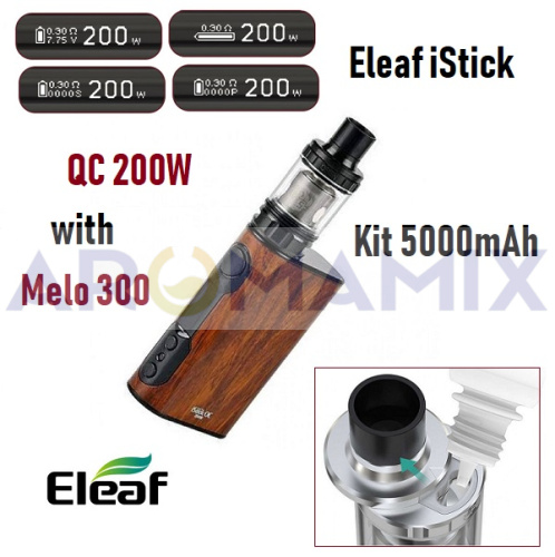 Eleaf iStick QC 200W with Melo 300 Kit- 5000mAh купить в Москве, Vape, Вейп, Электронные сигареты, Жидкости фото 3