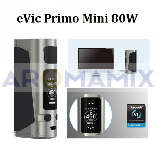 Joyetech eVic Primo Mini 80W mod (оригинал) купить в Москве, Vape, Вейп, Электронные сигареты, Жидкости фото 2
