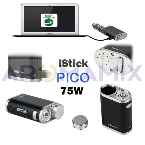 iStick Pico 75W mod (оригинал) купить в Москве, Vape, Вейп, Электронные сигареты, Жидкости