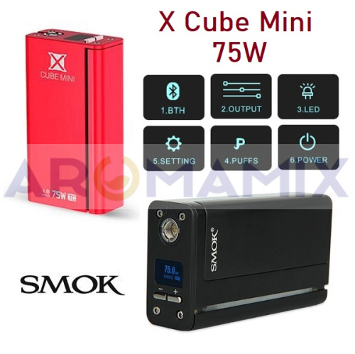 Smok X Cube Mini 75W TC Mod купить в Москве, Vape, Вейп, Электронные сигареты, Жидкости
