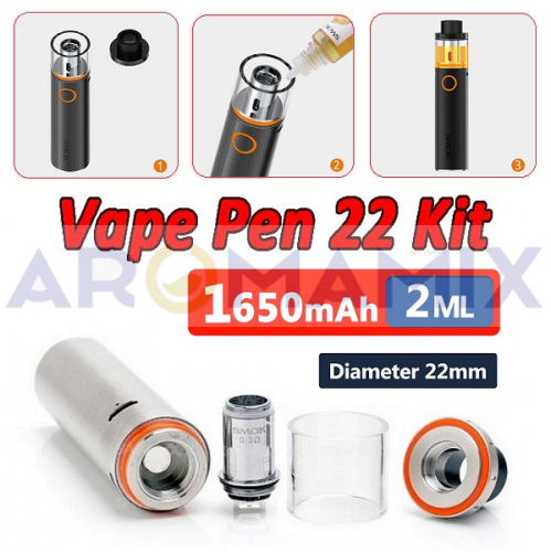 Smok Vape Pen 22 Kit купить в Москве, Vape, Вейп, Электронные сигареты, Жидкости фото 2