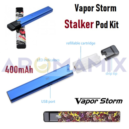 Vapor Storm Stalker Pod Kit 400mAh купить в Москве, Vape, Вейп, Электронные сигареты, Жидкости фото 3