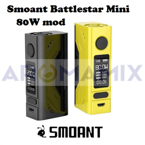 Smoant Battlestar Mini 80W mod (оригинал) купить в Москве, Vape, Вейп, Электронные сигареты, Жидкости