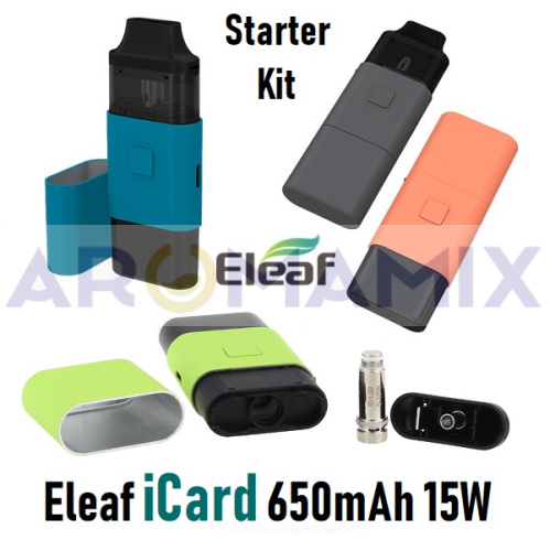 Eleaf iCard 650mAh Starter Kit купить в Москве, Vape, Вейп, Электронные сигареты, Жидкости фото 3