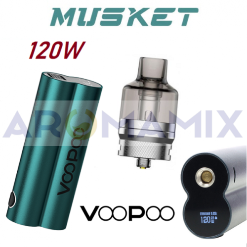 VooPoo Musket 120W Kit купить в Москве, Vape, Вейп, Электронные сигареты, Жидкости