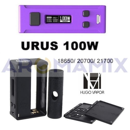 Hugo Vapor URUS 100W Black TC Mod купить в Москве, Vape, Вейп, Электронные сигареты, Жидкости фото 3