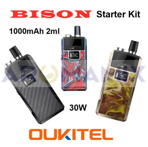 Oukitel Bison 1000mAh 30W Pod Starter Kit купить в Москве, Vape, Вейп, Электронные сигареты, Жидкости фото 4