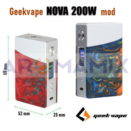 GeekVape Nova Mod 200w купить в Москве, Vape, Вейп, Электронные сигареты, Жидкости фото 2