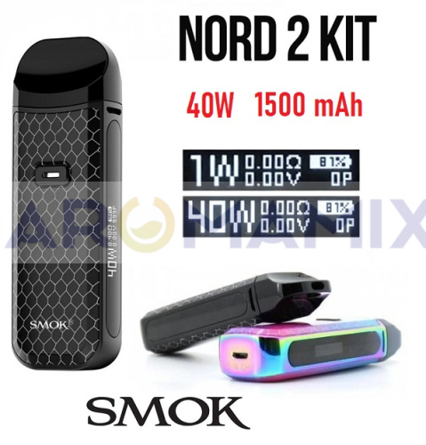 Smok Nord 2 Pod Kit 1500 mAh купить в Москве, Vape, Вейп, Электронные сигареты, Жидкости фото 2
