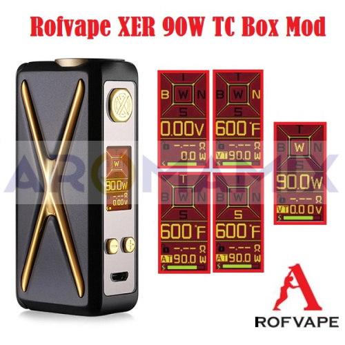 Rofvape XER 90W mod купить в Москве, Vape, Вейп, Электронные сигареты, Жидкости фото 4