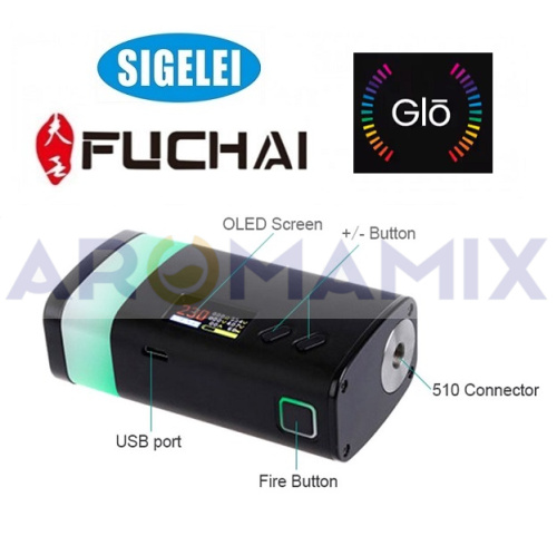 Sigelei Fuchai GLO (оригинал) купить в Москве, Vape, Вейп, Электронные сигареты, Жидкости фото 4