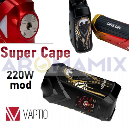 Vaptio Super Cape 220W mod купить в Москве, Vape, Вейп, Электронные сигареты, Жидкости фото 4