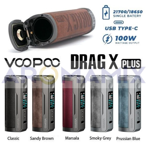 Voopoo Drag X Plus 100W mod купить в Москве, Vape, Вейп, Электронные сигареты, Жидкости фото 2