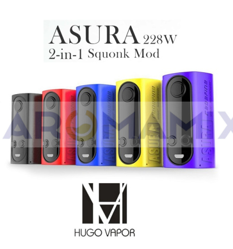 Hugo Vapor Asura 228W TC Squonk Mod купить в Москве, Vape, Вейп, Электронные сигареты, Жидкости фото 6