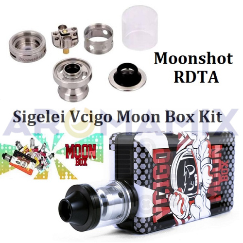 Sigelei Vcigo Moon 220w Moonshot RDTA купить в Москве, Vape, Вейп, Электронные сигареты, Жидкости фото 6