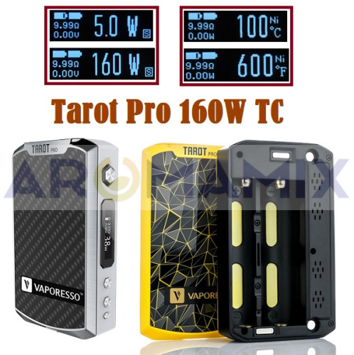 Vaporesso Tarot PRO VTC 160W (оригинал) купить в Москве, Vape, Вейп, Электронные сигареты, Жидкости фото 4