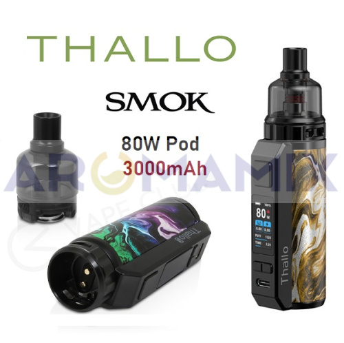 Smok Thallo 80W 3000 мАч Pod Mod Kit купить в Москве, Vape, Вейп, Электронные сигареты, Жидкости фото 2