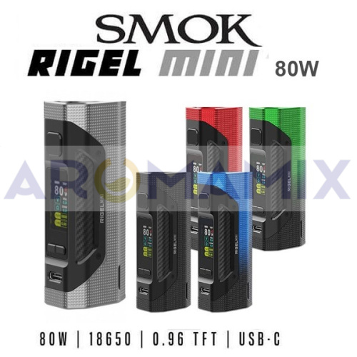 Smok Rigel Mini 80W Mod купить в Москве, Vape, Вейп, Электронные сигареты, Жидкости фото 4