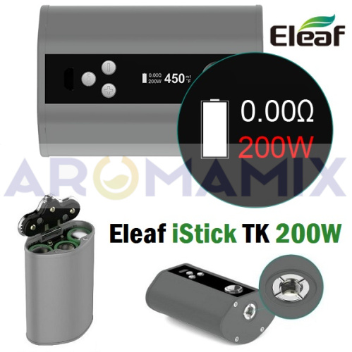 Eleaf iStick 200W TC Mod (оригинал) купить в Москве, Vape, Вейп, Электронные сигареты, Жидкости фото 2
