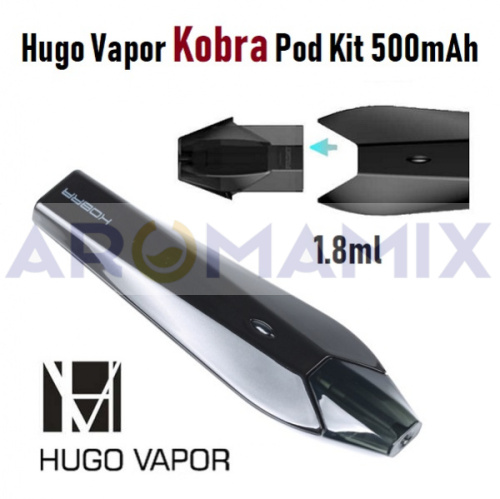 Hugo Vapor Kobra Pod Kit 500mAh купить в Москве, Vape, Вейп, Электронные сигареты, Жидкости