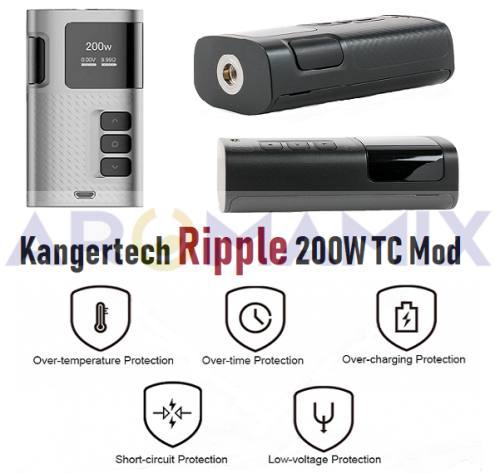 Kanger Ripple 200W Ripple Mod купить в Москве, Vape, Вейп, Электронные сигареты, Жидкости фото 3