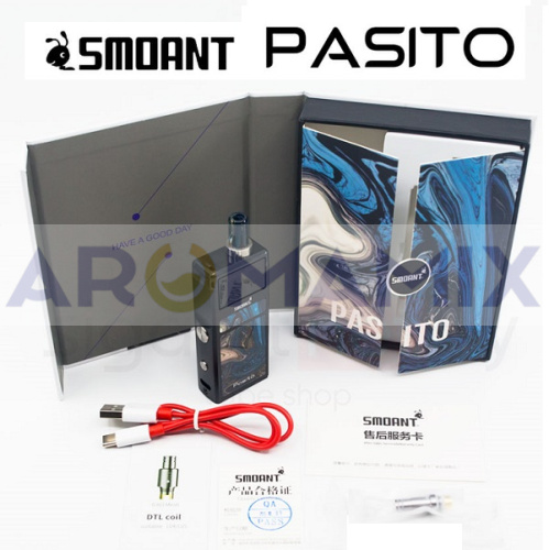 Smoant Pasito Pod Kit купить в Москве, Vape, Вейп, Электронные сигареты, Жидкости фото 3