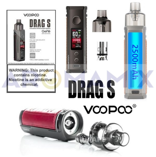 Voopoo Drag S Pod Kit купить в Москве, Vape, Вейп, Электронные сигареты, Жидкости фото 3