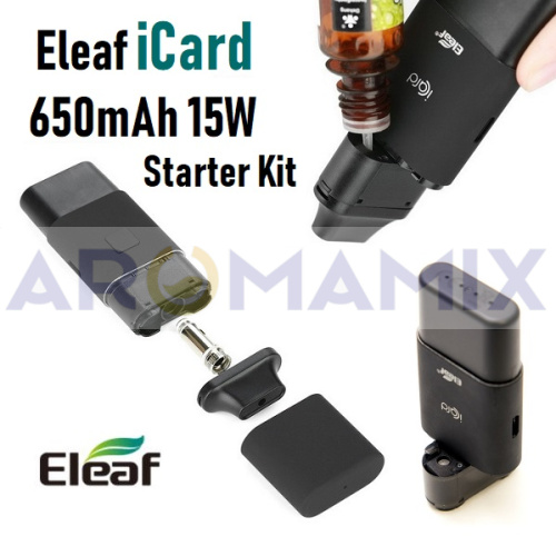 Eleaf iCard 650mAh Starter Kit купить в Москве, Vape, Вейп, Электронные сигареты, Жидкости фото 2
