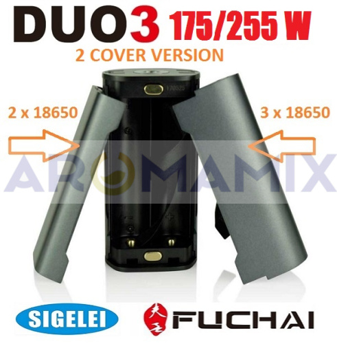 Sigelei Fuchai Duo-3 175/255w (оригинал) купить в Москве, Vape, Вейп, Электронные сигареты, Жидкости фото 4